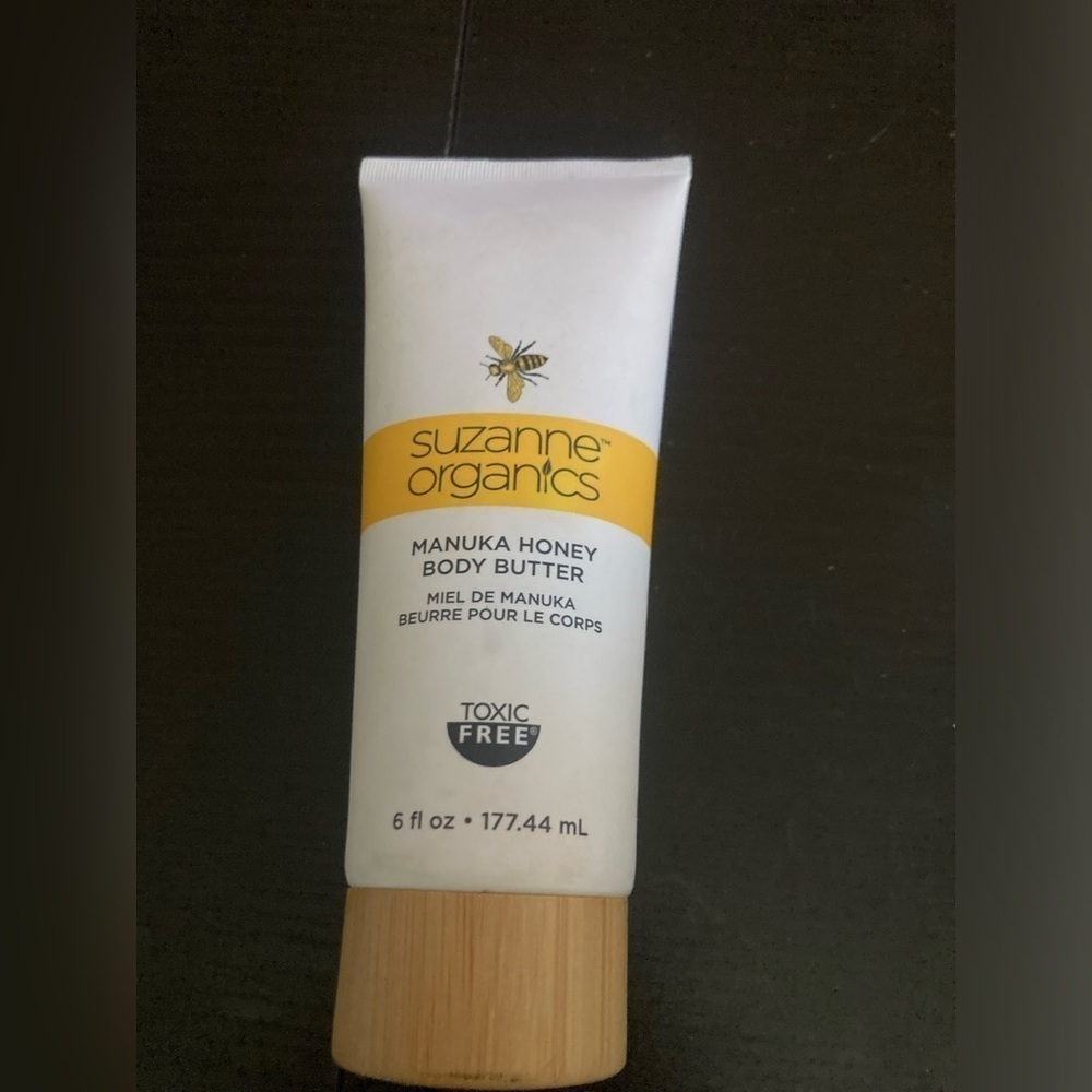 Suzanne Organics Manuka Honey Body Butter- 6 fl oz. Toxic free